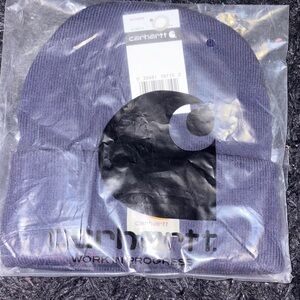 Carhartt Men's Blue Beanie